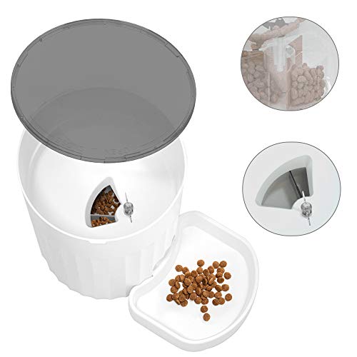 DADYPET Automatic Cat Feeder 3L Programmable Timer Memory Setting Pet