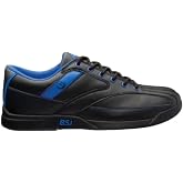 BSI Mens Sport Shoe - Lightweight Leather Bowling Shoes with Smooth Slide Sole for Men