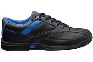 BSI BOWLER'S SUPERIOR INVENTORY, INC. BSI Mens Sport Shoe - Lightweight Leather Bowling Shoes with Smooth Slide Sole for Men