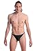 ONEFIT Men's Nylon Thongs G-String Underwear Pack of 4