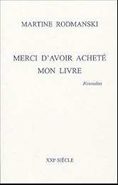 Merci d'avoir acheté mon livre