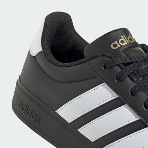 Uomo Streettalk Shoes, Core Black/Ftwr White/Matte Gold, 42 EU
