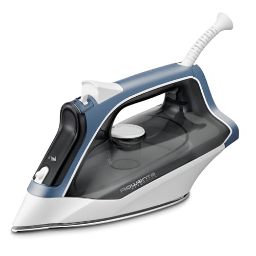Rowenta Effective 2 Dampfbügeleisen, 2200 W, 30 g/min kontinuierliche Dampfabgabe, extrastarker Dampfstoß, 250 ml-Wassertank, INOX-Bügelsohle, Anti-Ka