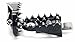 FLO MOTORSPORTS PEGS, Fits: HARLEY DAVIDSON DYNA MOTORCYLCES (Black)