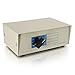 C2G 03292 4-Port DB25 Manual Switch Box, Beige 7 Inch