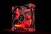 Thermaltake Luna Series LED Fans Cooling CL-F017-PL12RE-A Red