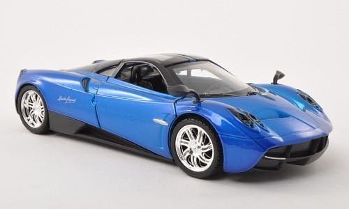 Pagani Huayra, metallic-blue, Model Car, Ready-made, Motormax 1:24