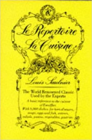 Le Repertoire De La Cuisine Louis Saulnier E Brunet - 