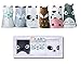 OLABB Toddler Socks with Grips Animal Crew Socks Non-skid 6 Pairs Gift Set…