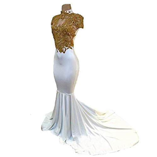 slim fit dress slacks Strapless Long Gold Metallic Prom Dress with Beads Gold / 6 main image 0