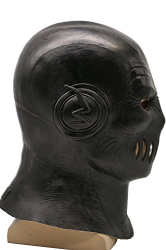 XCOSER Zoom Mask Helmet Props for Halloween Masquerade Costume Latex - Image 4
