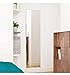 Ecentaur Frameless Door Mirrors Wall Mirror Full Length Body Mirror for Wall Mounted Bedroom Closet Wardrobe Long Size Mirror