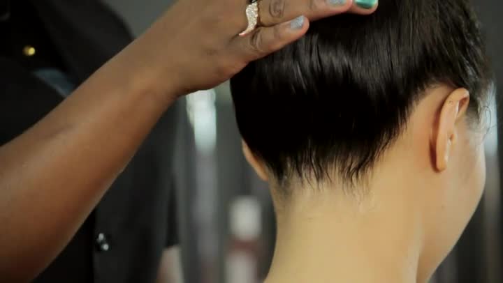 Taming Nape Of Neck Hair