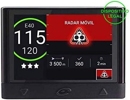 -Coyote Mini-Avisador de radares- Legal, Permitido por DGT´-Radar Fijo, Movil- Alertas de trafico y límites de Velocidad. Requiere suscripción