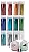 Glitter 12 Pack Assorted Colors Glitter Shakers for Arts and Crafts, Projects, Slime, Extra Fine Powder Glitter