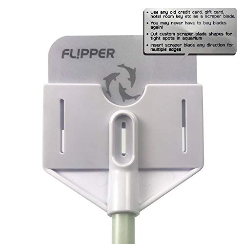 FL!PPER Flipper Platinum Aquarium Hand Scraper Tool Glass and Acrylic