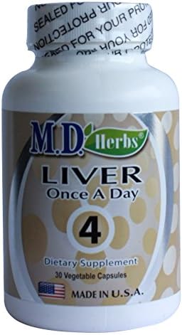 MD HERB Liver Formula#4 - Bo gan #4 30 capsule PLUS BONUS Axe shampoo/conditioner
