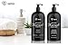Activated Charcoal Keratin Shampoo and Conditioner Set – All Natural Gentle Sulfate Free Daily Hair and Scalp Cleanser For Men and Women - Volumizing, Moisturizing, Clarifying, Detoxifying – By Venu
