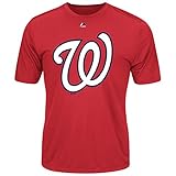 New York Yankees Majestic Synthetic Official Logo Short Sleeve Tee Shirt
