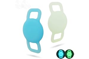 WHALEZON Cat Collar Holder for Airtag, Cat & Small Dog Harness Case for Air Tag