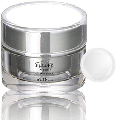 ATNails NAIL BUILDER UV GEL - CLEAR-Medium thick size : 5ml