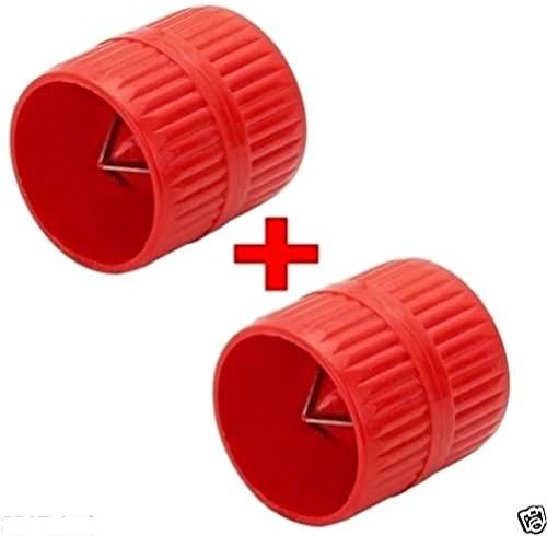2 X Reamer &amp; Deburring Tool for copper brass aluminum tubing wall conduit etc.