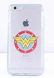 iPhone 6/6s (4.7)-Wonder Woman Case with Blue Bumper