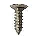 IKN 50pcs Chrome Nickel Color Pickguard Screws 3MM for FD Strat Style Guitar