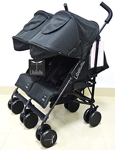 poussette canne double ultra compacte