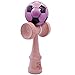 Pink & Black Soccer Kendama And Extra String