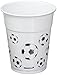 amscan 429709 Soccer Fan Plastic Party Cups 14 Oz 8 Pcs