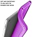 Poetic TurtleSkin New iPad 9.7 Inch 2017 / 2018 Cover Case With Heavy Duty Protection Silicone and Sound-Amplification feature for iPad 9.7 2017 / iPad 9.7 2018 Purple