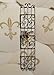 Cheap-Chic Decor Bella Tuscan Wrought Iron 3-Tier Wall Mounted Mail Holder with Key Hooks