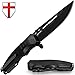 Spring Assisted Knife - Pocket Folding Knife - Military Style - Boy Scouts Knife - Tactical Knife - Good for Camping Hunting Survival Indoor and Outdoor Activities Mens Gift 6681 primary