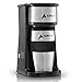 AdirChef Grab N' Go Personal Coffee Maker with 15 oz. Travel Mug, Black/Stainless Steel primary