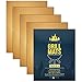 Kraftex Copper Grill Mats 4 Large Pack. Copper Grill Mats Non Stick for BBQs, Ovens & Baking. Grilling Mats for Gas Grill, Charcoal or Electric. Non Stick Heat Resistant Grilling Accessories.