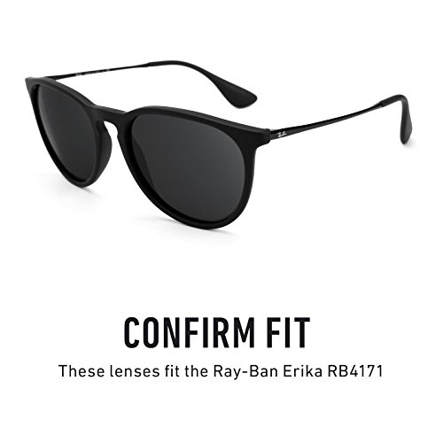 Revant Replacement Lenses for Ray-Ban Erika RB4171 Polarized Bronze Brown