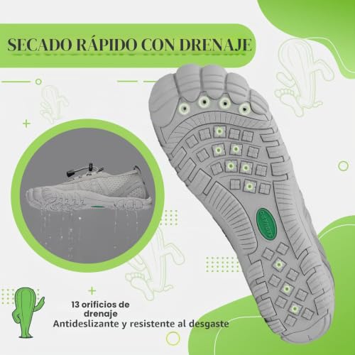 SAGUARO Water Shoes Men Women Shoes Shoes Beach Surf Swimming Quick Dry Barefoot Shoes GR.36-48