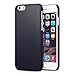 iPhone 6S Case, Terrapin [Extra Slim Fit] Hybrid Rubberized Protective Hard Case for iPhone 6 / 6S (Solid Black)