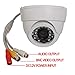 Vanxse® CCTV 24ir LEDs 1/3 CCD 800tvl Indoor Dome Audio Camera D/n Security Surveillance Camera