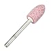 3mm / 1/8-inch Abrasive Mounted Stone Grinding Wheels Bits Set Cone Polishing Tool Pink 100 in 1 Set