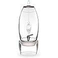 VitaJuwel Grande Diamonds | Crystal Water Fountain with Genuine Diamond Slivers (4ct.) & Clear Quartz - Invigorating, Energizing & Exhilarating
