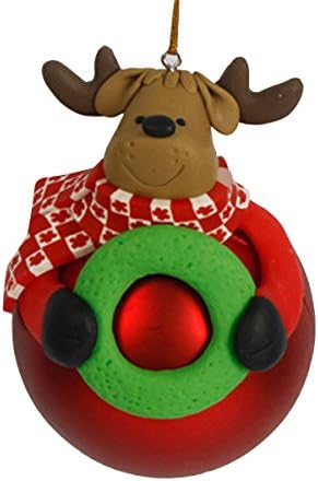 MONOMONO-Christmas Santa Claus Tree Hanging Ornaments Decor Home Party Gift (deer)