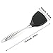 Tenta Kitchen Flexible Silicone Soft Edge Slotted Spatula Fish Turner Spatula - 18/0 Stainless Steel Handle-Quality Silicone - Heat resistant to 600°F (Silicone,1pc)