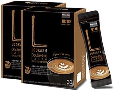 Namyang French Cafe LOOKAS 9 Double Shot Latte ( 14.9g x 60 sticks)