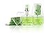 Glasses Cleaner with Microfiber Cloth, Travel Lens Cleaning Kit, Pack of 2 Sprays (Pocket Size 0.7 Fl. Oz.) Ammonia & Alcohol Free, Lightly Scented, Biodegradable Made in Europe (Apple - Apple)