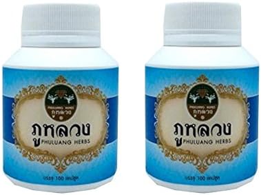 Pack 2 PHULUANG HERBS 100 CAPSULES Haemorrhoids Cream