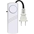 Power Failure Alarm,Automatic Power Cut Failure Alerter,80db LED Indicator Smart Alarm Warning Siren,Power Cut Alarm(Needs AAA Battery,Not Included) (1pc Power by AAA Battery)