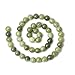 Qiwan Stone Beads (Taiwan Green Jade, 8mm)