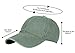 Glamorstar Classic Unisex Baseball Cap Adjustable Washed Dyed Cotton Ball Hat Army Green